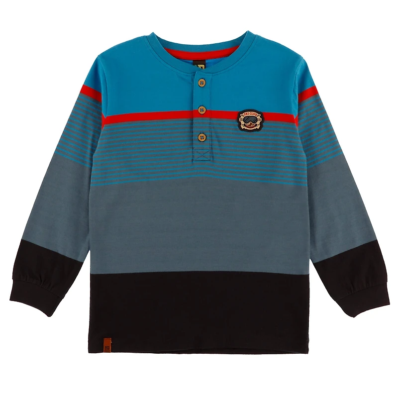 T-shirt Henley Sport 2-12ans