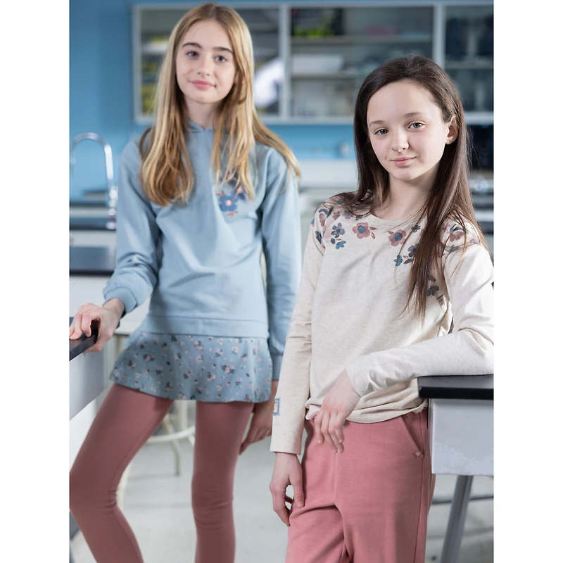 T-shirt Imprimé Fleurs 2-12ans