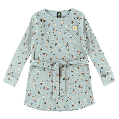 Flowers Belted Tunic 2-12