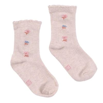 Flowers Socks 2-14