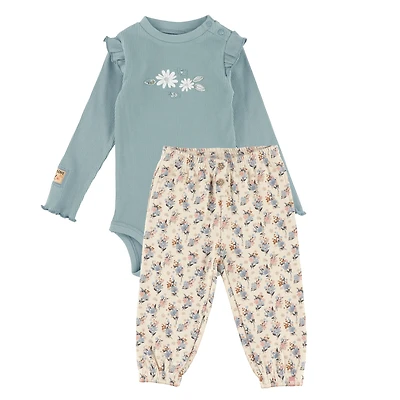Blossom Printed Pant Set 6-24m