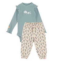 Blossom Printed Pant Set 6-24m
