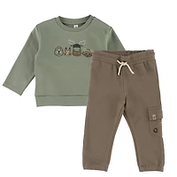 Forest Animals Pant Set 6-24m