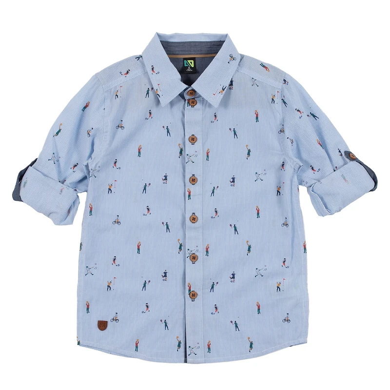 Chemise Rayée Match 2-12ans