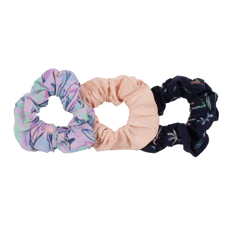 Malibu 3 Pieces Scrunchies