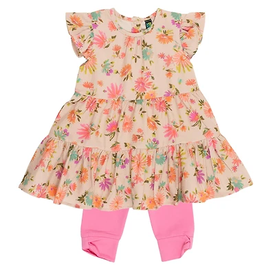 Flower Dress Set 6-24m