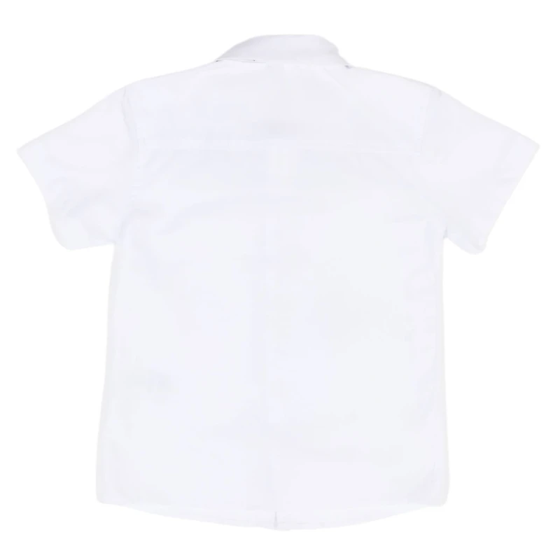 Bowtie White Shirt 2-12y