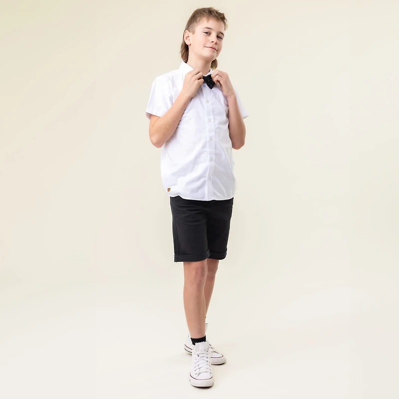 Chemise Noeud Papillon 2-12ans
