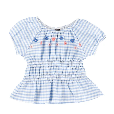 Blouse Vichy Mer 2-12ans