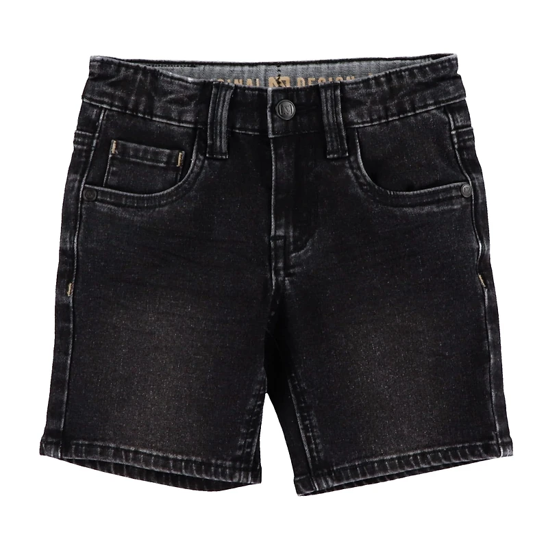 Short Denim Noir Ouest 2-12ans