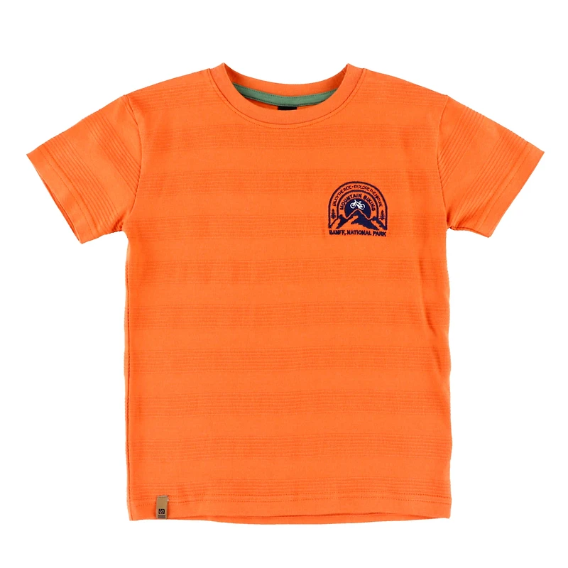 T-shirt Rayé Tout Terrain 2-12ans