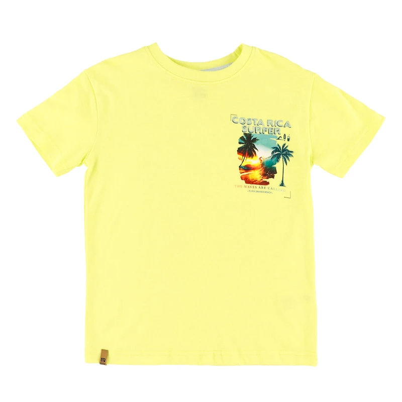 T-shirt Lime Vacances 2-12ans