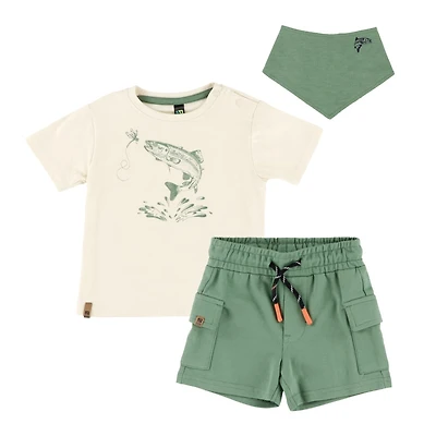 Fishing Cargo Short Set 6-24m