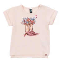 T-shirt Bottes Cowgirl 6-24mois