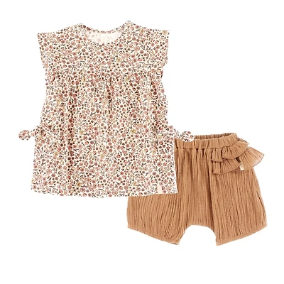 Ensemble T-shirt Fraises 6-24mois