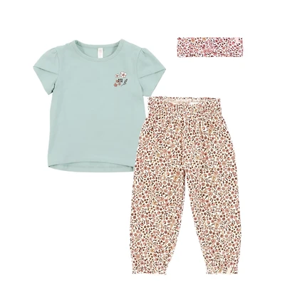 Strawberries Printed Pant Set