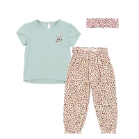 Strawberries Printed Pant Set