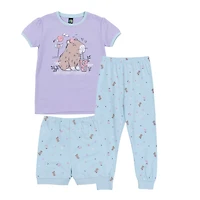 Pyjama Trois Pièces Capybara 2-12ans