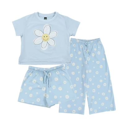 Daisies 3pc Pajamas 2-12