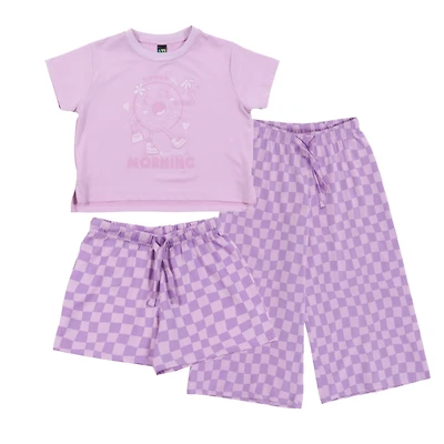 Pyjama Trois Pièces Beigne 2-12ans
