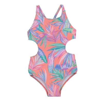 Palm Tree Swimsuit 4-14