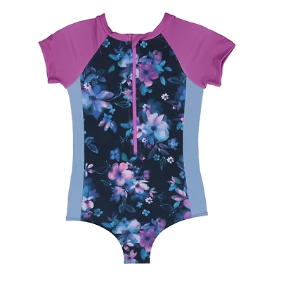 Maillot UV Manches Courtes Floraison 2-14ans