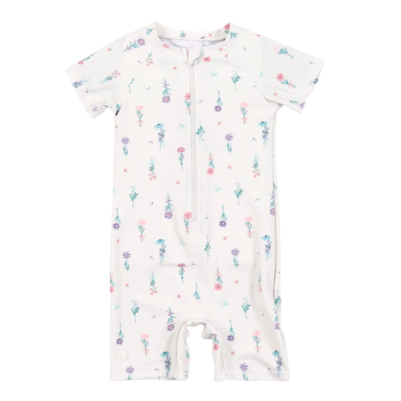 Flowers Uv Swimsuit 6-24m