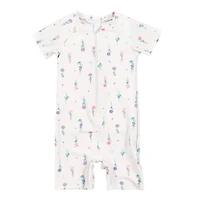 Flowers Uv Swimsuit 6-24m