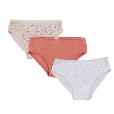 Pointelle 3pk Undies 2-12