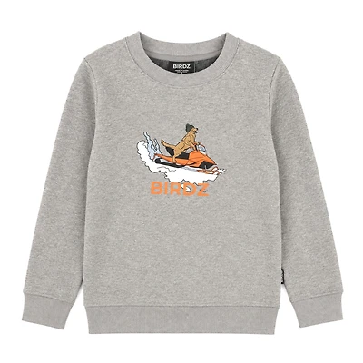 Dog Snowmobile Sweatshirt 2-10