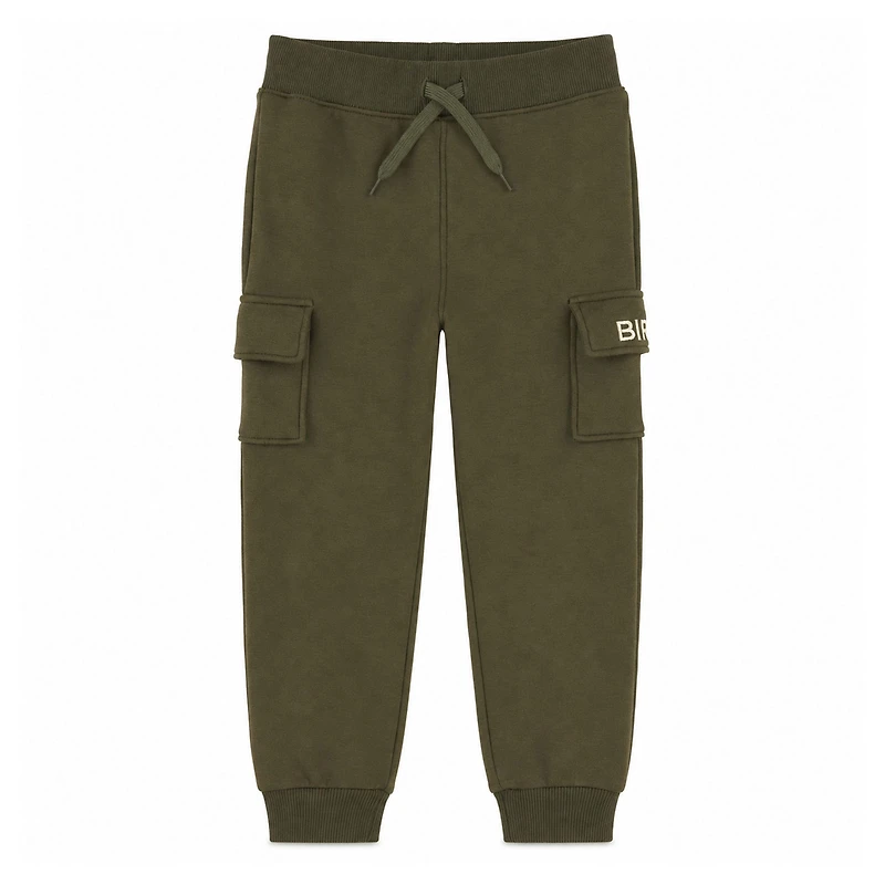 Pantalon Ouaté Olive 2-10ans