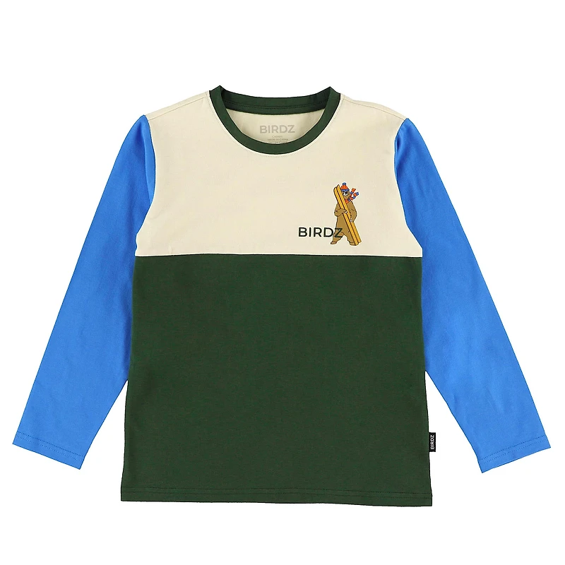 Ski Bear Long Sleeve T-shirt 2-10 y