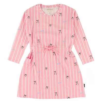 Striped dress 2-10 y