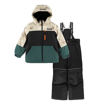 Camouflage 2pc Snowsuit 3-14