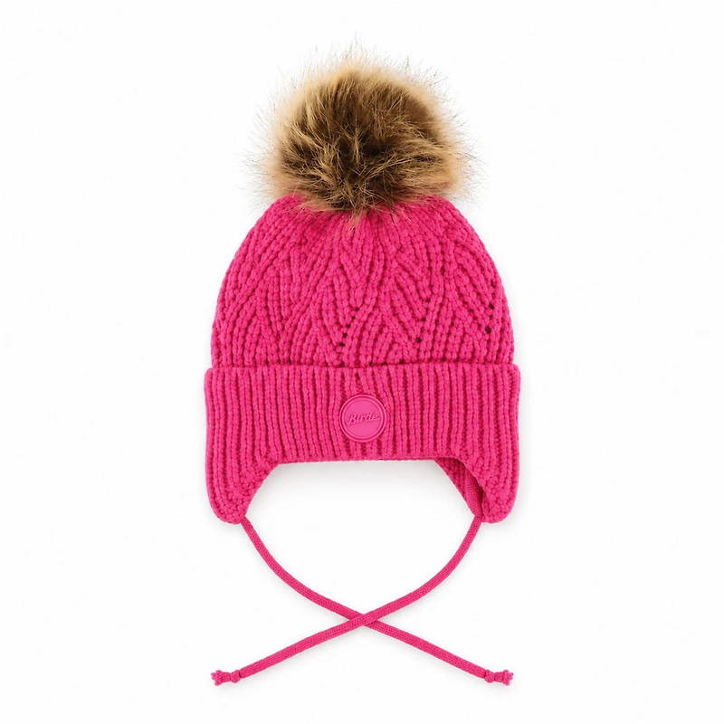 Pompom Knit Beanie 12-24m