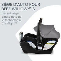 Siège d'Auto Willow™ S - Graphite Onyx