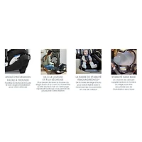 Siège d'Auto Willow™ S - Graphite Onyx