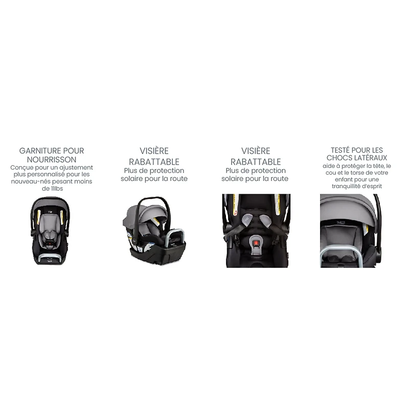 Siège d'Auto Willow™ S - Graphite Onyx