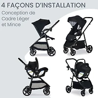 Système de Voyage Willow™ Brook™  - Onyx Glacier