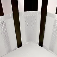 Tour de Lit Bébé en Maille - Blanc