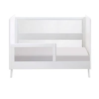 Breathable™ Mesh Toddler Bed Conversion Kit for 3-in-1 Convertible Crib - White 