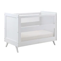 Breathable™ Mesh 3-in-1 Convertible Crib - White