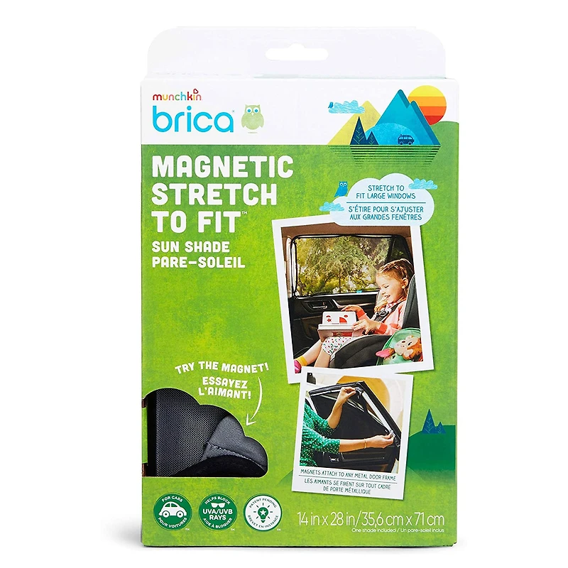 Magnetic Strectch to Fit Sun Shade