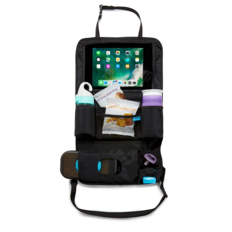 Backseat Organizer with Wipes Case