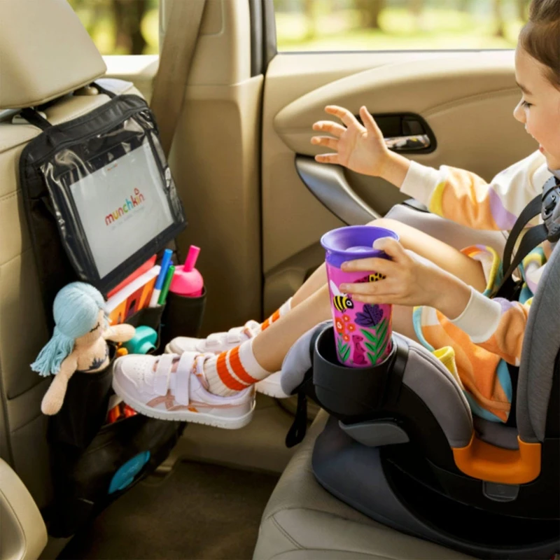 Backseat Organizer with Wipes Case