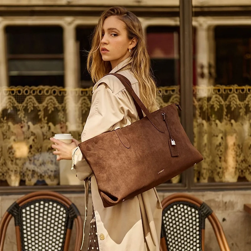 Sac Fourre-tout Britney - Chocolat