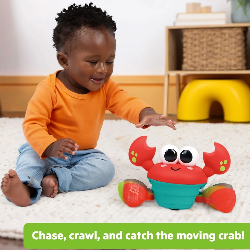 Rockin’ Crawling Crab activity toy