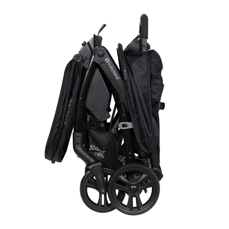 Sit N' Stand® Double 2.0 Stroller - Dash Black