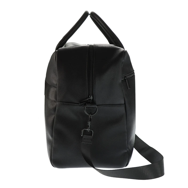 Sac de Voyage 2-en-1 Cuir Végan - Noir