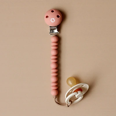 Pacifier Clip Halo - Blush